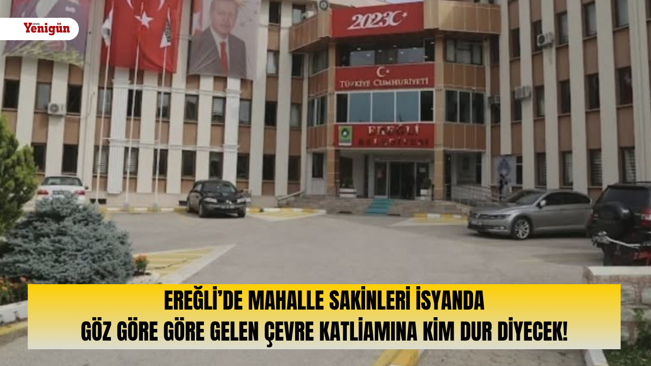 Ereğli’de mahalle sakinleri isyanda: Göz göre göre gelen çev