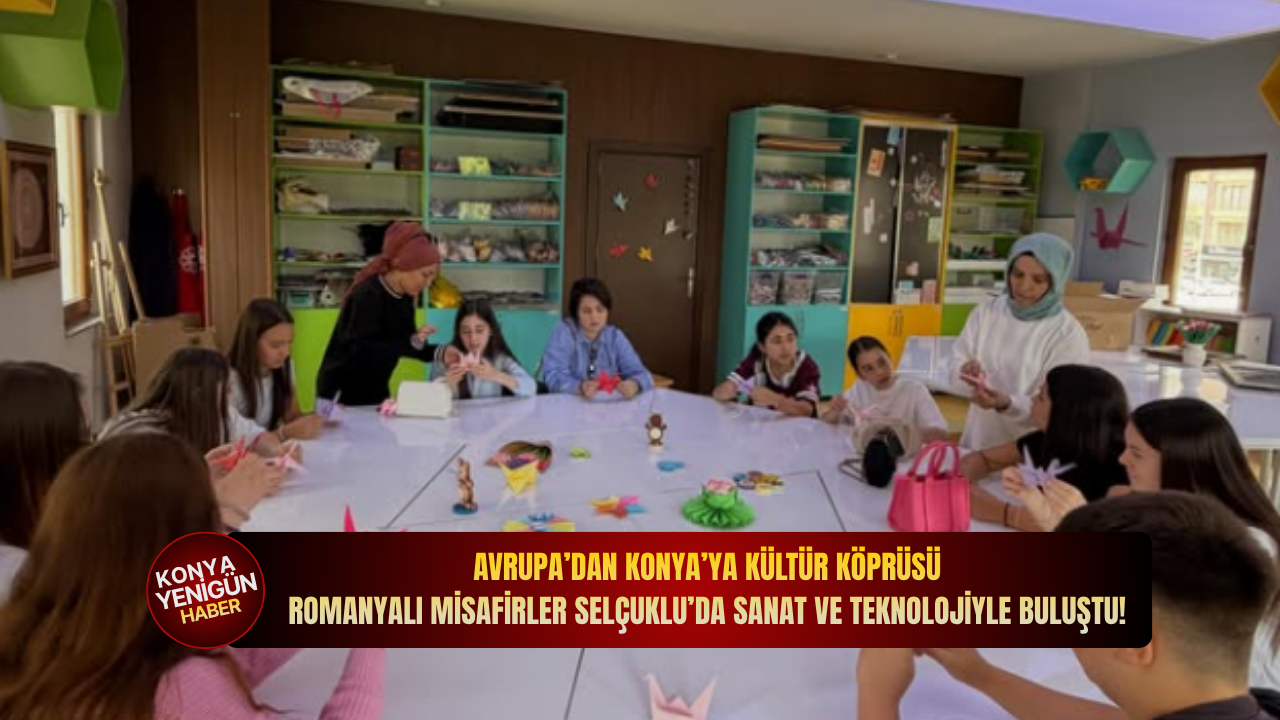 Avrupa’dan Konya’ya kültür köprüsü: Romanyalı misafirler Sel