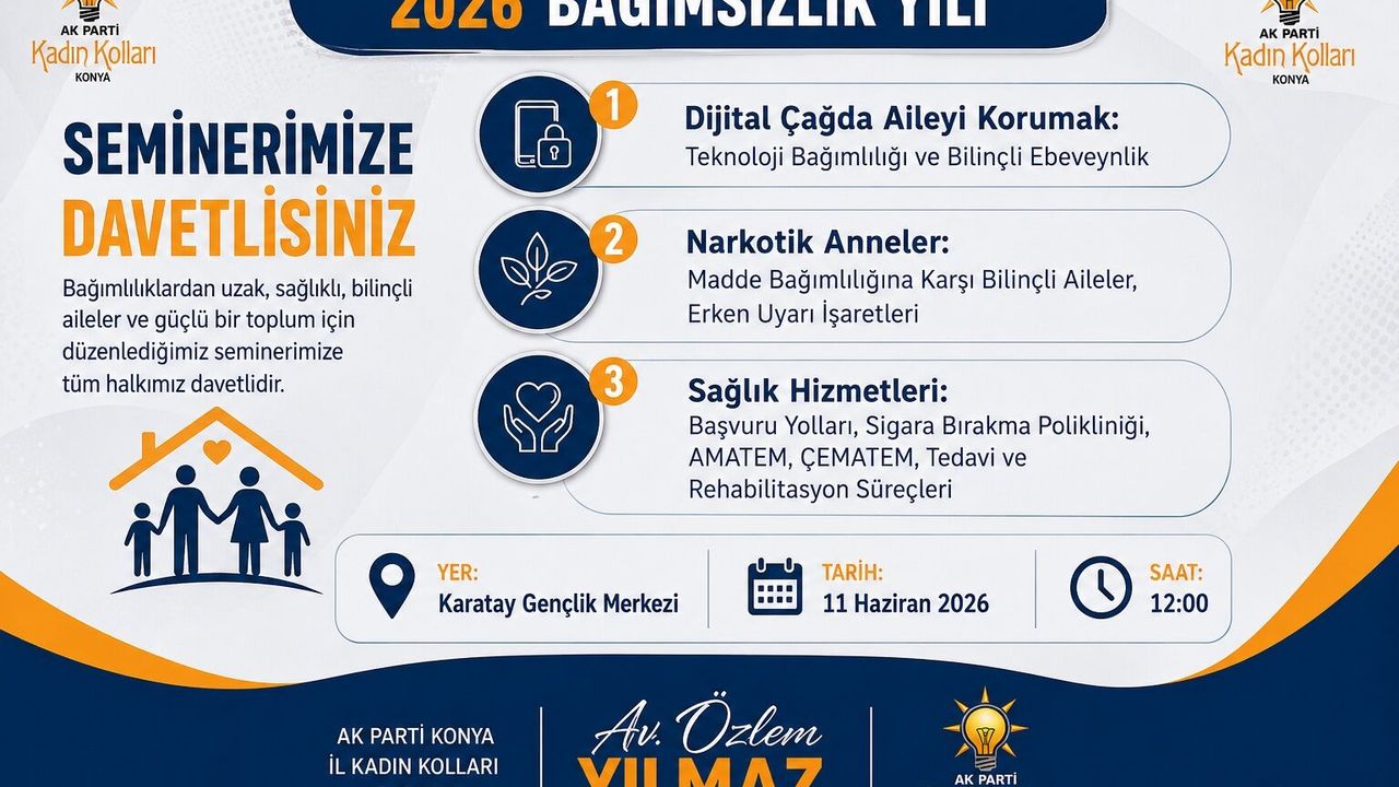 Çocuğunuzu bağımlılık sarmalından korumanın şifreleri Konya’