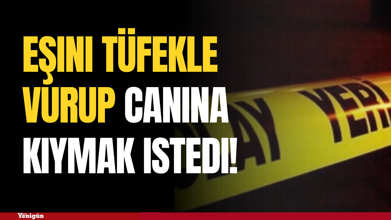 Akören'de eşini vuran şahıs intihara teşebbüs etti