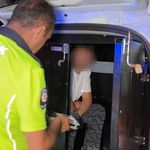 Aksaray'da alkollü sürücü polisi bile şaşkına çevirdi! “150 TL param var” sözleri kamerada
