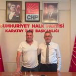 CHP Karatay İlçe Başkanı Ali Yücel oldu
