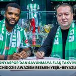 Konyaspor'dan savunmaya flaş takviye! Chidozie Awaziem resmen yeşil-beyazlı