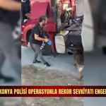 Konya Polisi operasyonla rekor sevkiyatı engelledi