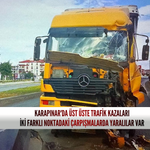 Karapınar'da üst üste trafik kazaları: İki farklı noktadaki çarpışmalarda yaralılar var
