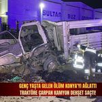 Genç yaşta gelen ölüm Konya'yı ağlattı: Traktöre çarpan kamyon dehşet saçtı!