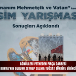 Gönülleri fetheden fırça darbesi: Konya’nın gururu Zeynep Selma Tuğsat Türkiye birincisi oldu