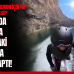 Konya’da koruma altındaki obrukta sörf tepkisi: AFAD ekibi bunun için mi seferber edildi?