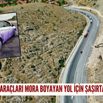 Araçları mora boyayan yol için şaşırtan çözüm: 5 kilometre asfalt kazındı