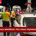 Ambulansa bindirildi, POS cihazı peşinden geldi!