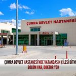 Çumra Devlet Hastanesi’nde vatandaşın çilesi bitmiyor!