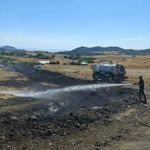 Kırsal alanda yangın! Köylü seferber oldu…