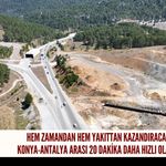 Konya-Antalya arası 20 dakika daha hızlı olacak!