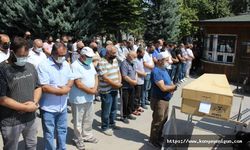 Kadir Yalçın dualarla defnedildi