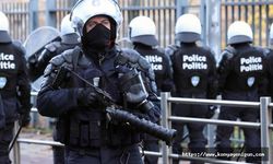 Belçika polisi, zam talebiyle yaptığı eylemi 1 haftadır sürdürüyor