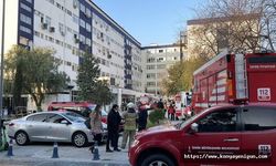 Ege Üniversitesi Hastanesi'nde çıkan yangın söndürüldü
