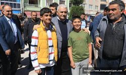 Binali Yıldırım Konya'da vatandaşlarla buluştu