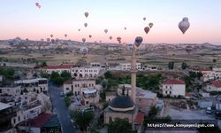 258 bin turist Kapadokya'yı kuşbakışı izledi