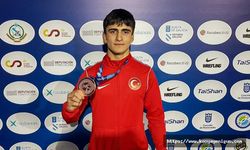 Selçuklu Belediyesporlu Taşkınoğlu, bronz madalyayı kaptı