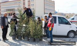Hayatını kaybeden sağlık çalışanları anısına fidan