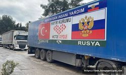Rus milletvekilinin çağrısıyla toplanan 23 tır yardım Adıyaman'a getirildi