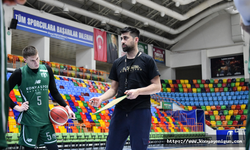 AYOS Konyaspor Basket, taktik çalıştı