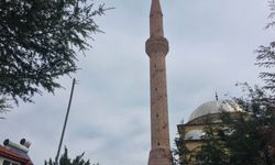 Minare onarıldı