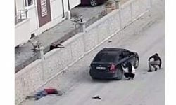Konya'daki komşu cinayeti kamerada