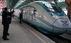 Ankara-Sivas Yüksek Hızlı Treni, Ankara'ya hareket etti