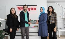 Yeşilay Konya heyetinden Yenigün Gazetesi’ne ziyaret