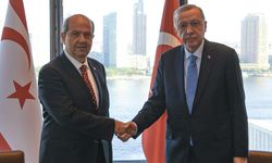 Cumhurbaşkanı Erdoğan Tatar ile baş başa görüştü