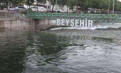 Beyşehir Gölü'nden Konya Ovasına su verilmeye başlandı