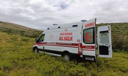 Konya'da bayılan kişi için hava ambulansı havalandı
