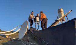 Polisten kaçan şahıs çatıda yakalandı