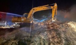 Konya'da 3 bin saman balyası yandı