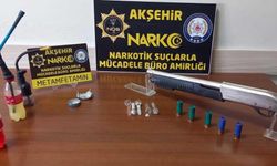 Akşehir’de uyuşturucu operasyonu!
