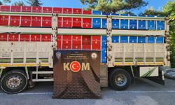 Konya’da 7,5 milyon adet makaron ele geçirildi