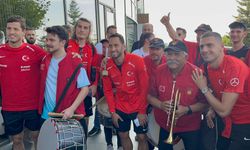 A Milli Takım, Eskişehir’de Bando Eses ile karşılandı