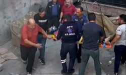 Aksaray’da 3. kattan düşen kişi ağır yaralandı