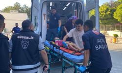 Konya'da 3. kattan düşen çocuk hastanelik oldu
