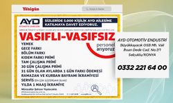 AYD İŞ İLANI