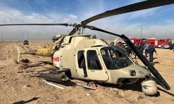 Irak’ta askeri helikopter düştü: 2 yaralı