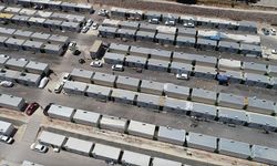 Deprem bölgesinde 186 bini aşkın konteynerin kurulumu tamam