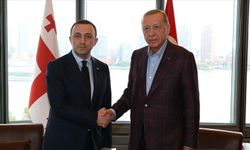 Cumhurbaşkanı Erdoğan, Gürcistan Başbakanı'nı  kabul etti
