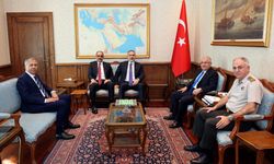 Milli Savunma Bakanı Güler, Dışişleri Bakanı Fidan ve İçişleri Bakanı Yerlikaya bir araya geldi