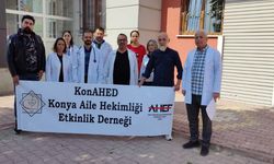 Konya'da Aile Hekimlerinden sağlıkta şiddet tepkisi