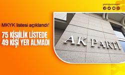 AK Parti’nin MKYK üyeleri belli oldu