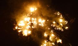 Köy yangını: 47 ev küle döndü