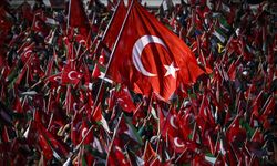 AK Parti'nin "Büyük Filistin Mitingi" başladı