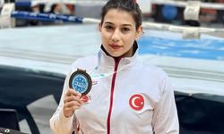 Meramlı sporcu Gür, Dünya üçüncüsü oldu
